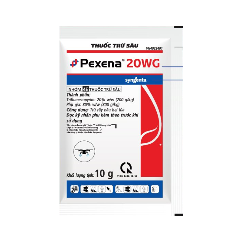 Pexena® 20WG, Tan tích tắc diệt tức khắc