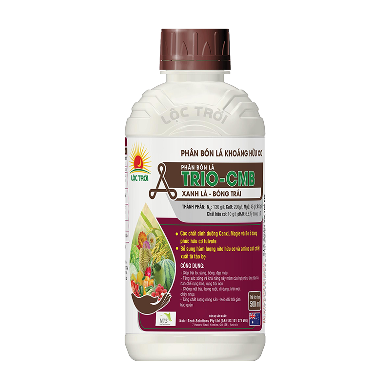 Phân bón lá hữu cơ khoáng TRIO-CMB