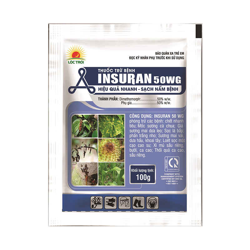 Thuốc trừ bệnh INSURAN 50WG