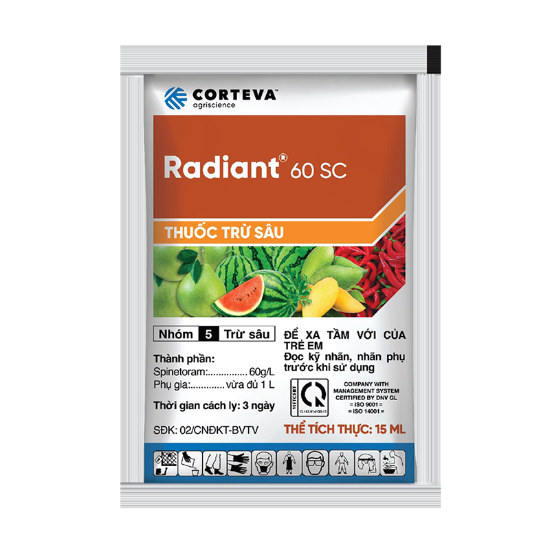 Thuốc trừ sâu Radiant 60 SC